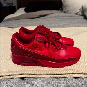 Nike Air Max Bold Red Sneakers